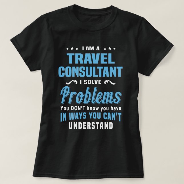 Camiseta Consultor viagem (Frente do Design)