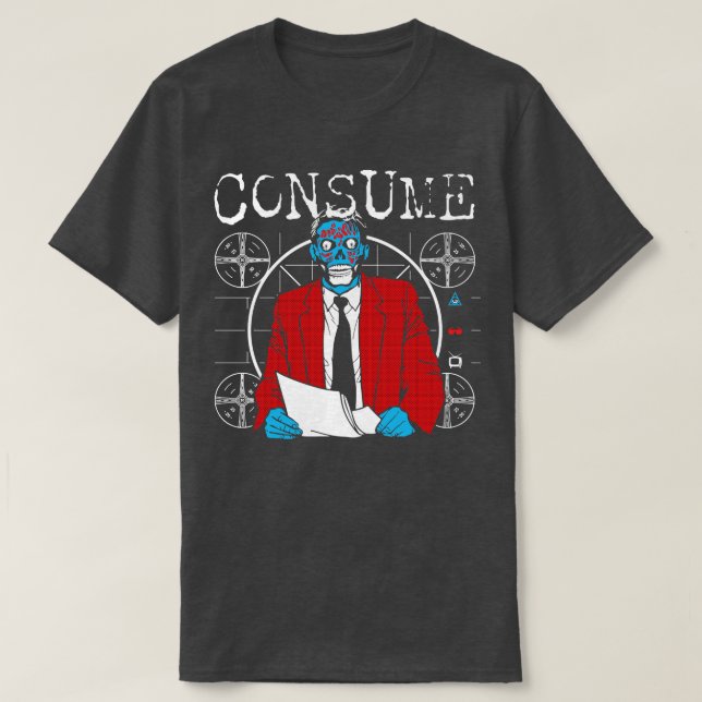 Camiseta Consumir Que Vivem (Frente do Design)