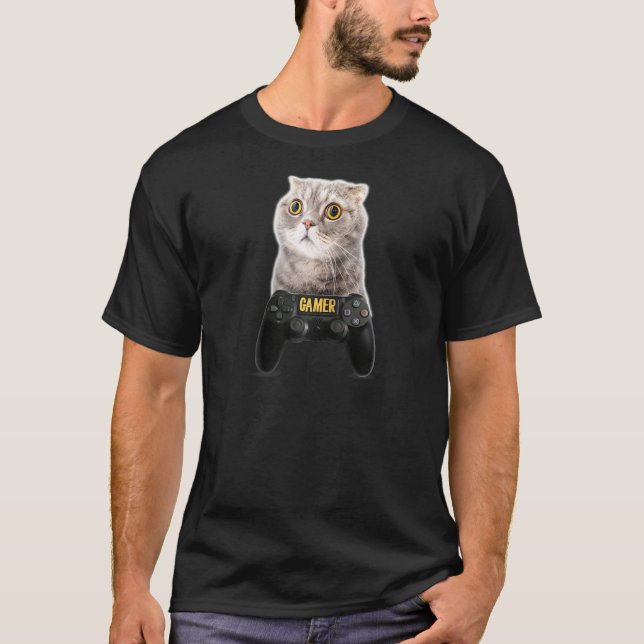 Camiseta Cont. Estação de Jogo Engraçado Videogame Humor Pl (Frente)