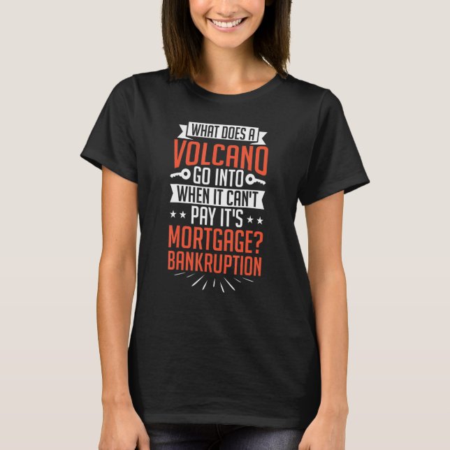 Camiseta Contabilidade de Hipoteca Oficial de Empréstimo Hi (Frente)