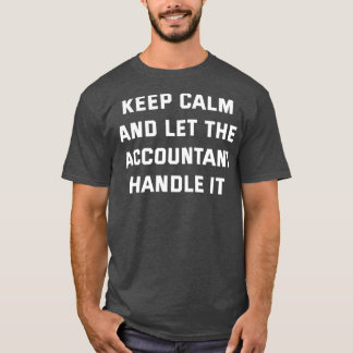 Camiseta Contabilidade Engraçada Dizendo Cota Contabilista