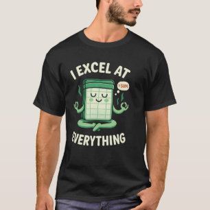 Camiseta Contabilidade I Excel Em Tudo Contador Yoga