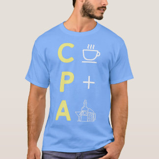 Camiseta Contabilidade Pública Certificada da CPA Funny A