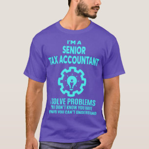 Camiseta CONTABILISTA DE IMPOSTO SOBRE mais velho NICE DESI