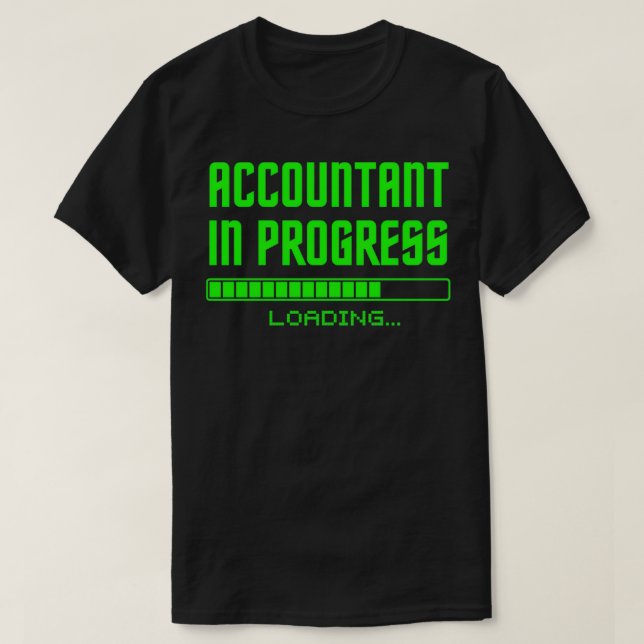 Camiseta Contabilista Em Curso Auditor Financeiro Fi (Frente do Design)