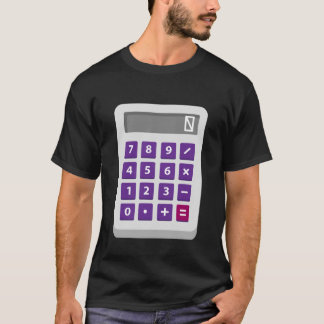 Camiseta Contabilista Engraçado Figurino de Fato de Matemát