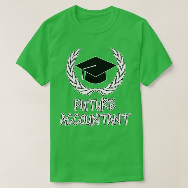 Camiseta Contabilista Futuro (Frente do Design)