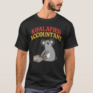 Camiseta Contabilista Koalafied Retro Funny Contabilista T-