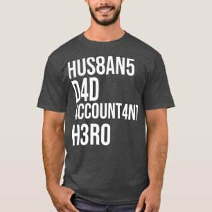 Camiseta Contabilista Pai Padre Gift Idea