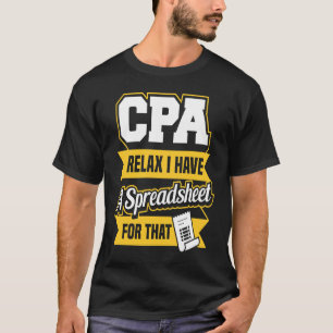 Camiseta Contabilista Público Certificado