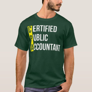 Camiseta Contabilista Público Certificado