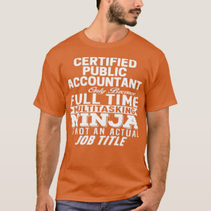 Camiseta Contabilista Público Certificado 3