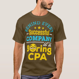 Camiseta Contabilista Público Certificado Por Trás De Todos