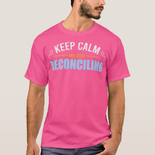 Camiseta Contabilista Reconciliando Oferta de Profissão
