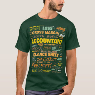 Camiseta Contabilista Terminologia Contabilista Usado Norma