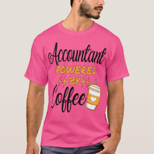 Camiseta Contador Acionado Pelo Café