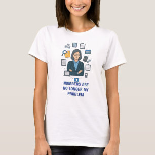 Camiseta Contador Aposentado – Presente Divertido