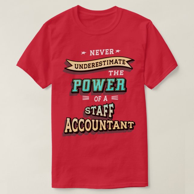 Camiseta Contador de funcionarios 3 (Frente do Design)