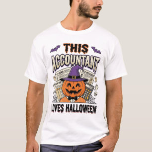 Camiseta Contador de Halloween Engraçado Sombrio Temporada