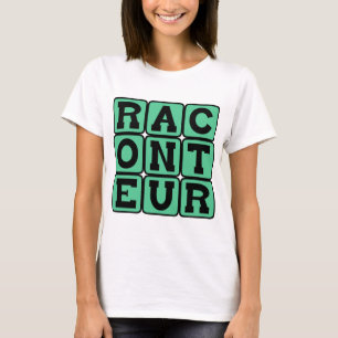 Camiseta Contador de histórias, Narrador