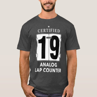 Camiseta Contador de Lap Livre de Distância de Evento de na
