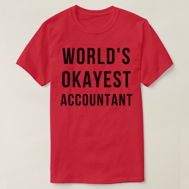 Camiseta contador de ocayest do mundo (Frente do Design)
