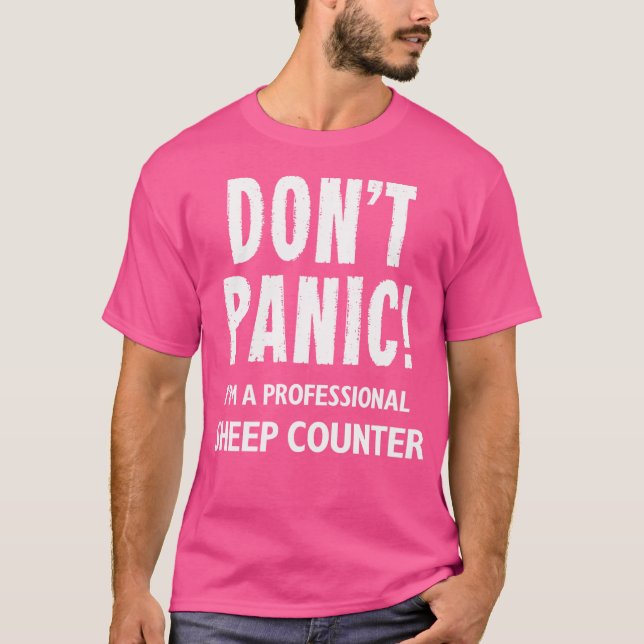 Camiseta Contador de Ovinos (Frente)