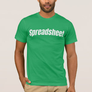Camiseta Contador Engraçado - Planilha Eletrônica