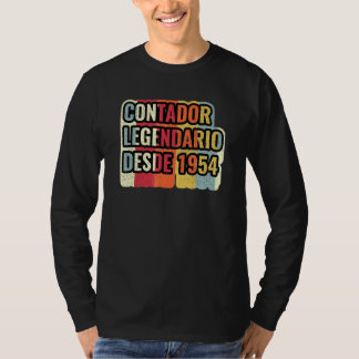 Camiseta Contador Legendário Desde 1954   Contador