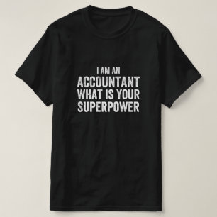 Camiseta contador O que é a sua superpotência