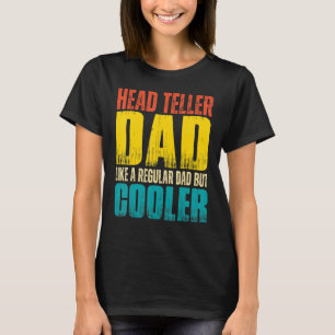 Camiseta Contador Pai de Cabeça Masculina Como um Pai Regul