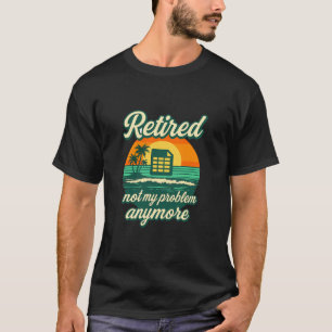 Camiseta Contador Tenente Aposentado Não É Mais Meu Problem