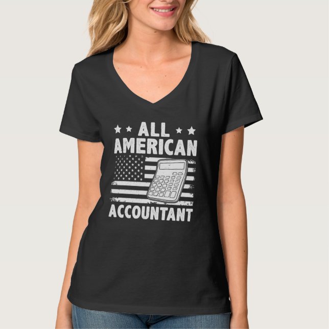 Camiseta Contador Totalmente Americano (Frente)