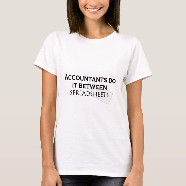 Camiseta Contadores fazem isso! (Frente)