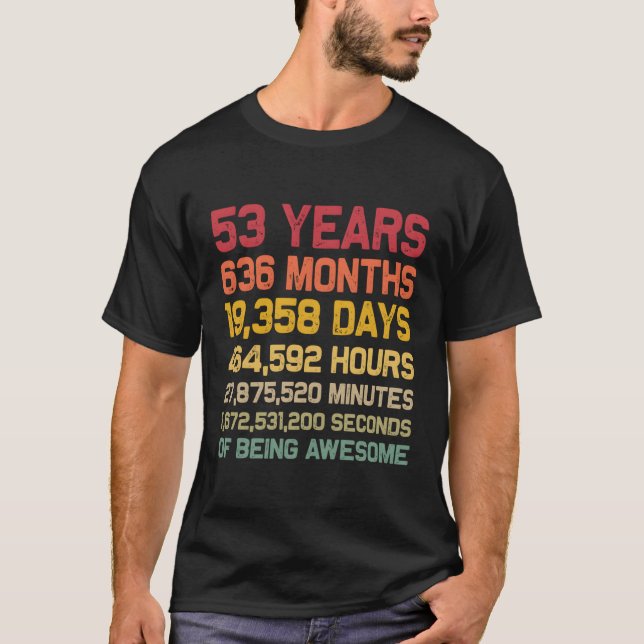 Camiseta Contagem 53Rd Para 53 (Frente)