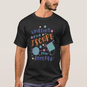Camiseta Contagem De Fios E Agulhas E Mais