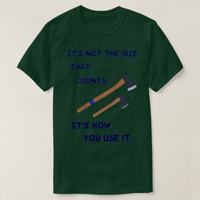 Camiseta Contagem do Tamanho de Dados (Frente do Design)