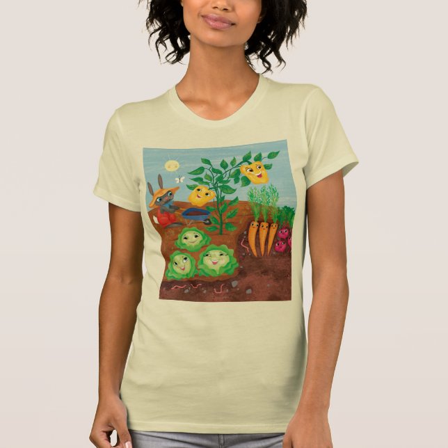 Camiseta Contagem-Jardim do tempo (Frente)