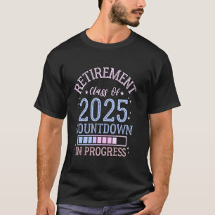 Camiseta Contagem Regressiva Para Aposentadoria De Professo