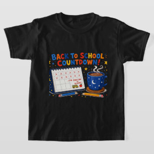 Camiseta Contagem Regressiva para o Retorno às Aulas