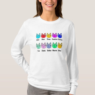 Camiseta Contando gatos espanhóis