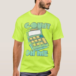 Camiseta Contar em Mim Calculadora Retrovisor Vintage