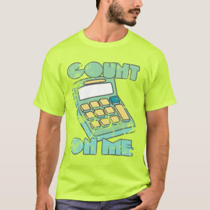 Camiseta Contar em Mim Calculadora Retrovisor Vintage