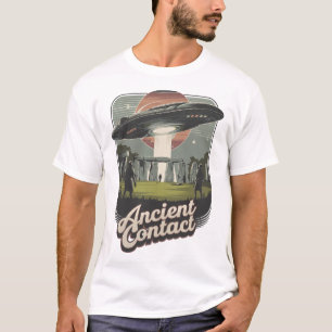 Camiseta Contato antigo - Mistério Extraterrestre em Ston
