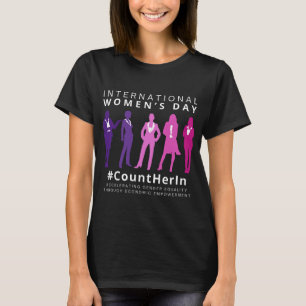 Camiseta Conte-A No Dia Internacional da Mulher