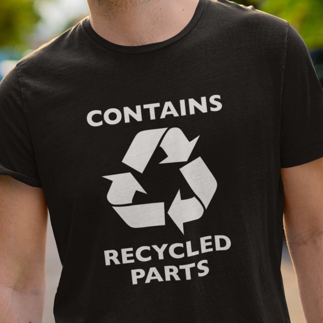 Camiseta Contém peças do Reciclado (Criador carregado)