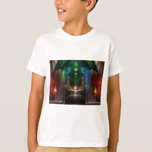 Camiseta Contemplando Arte Fractal Oz