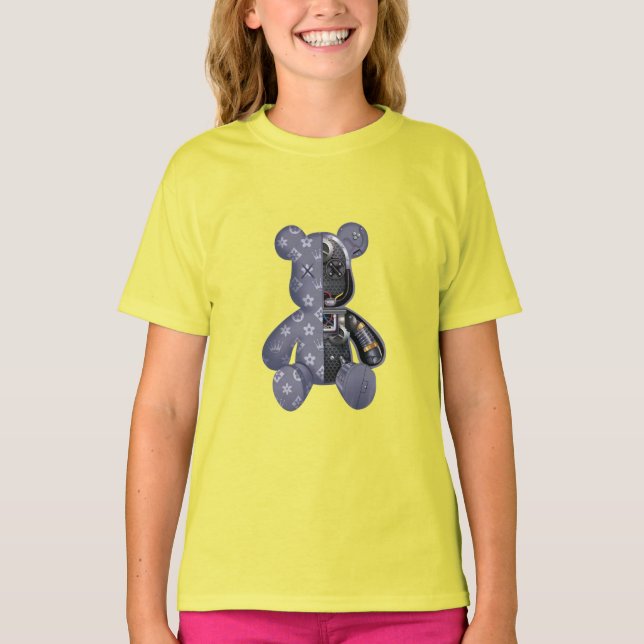 Camiseta Contemporary Robot Bear (Frente)