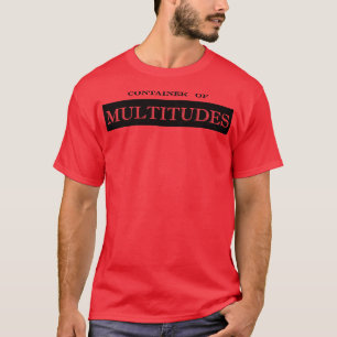 Camiseta contentor de multidões