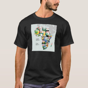 Camiseta Continente de África - Linda Alô Mama África